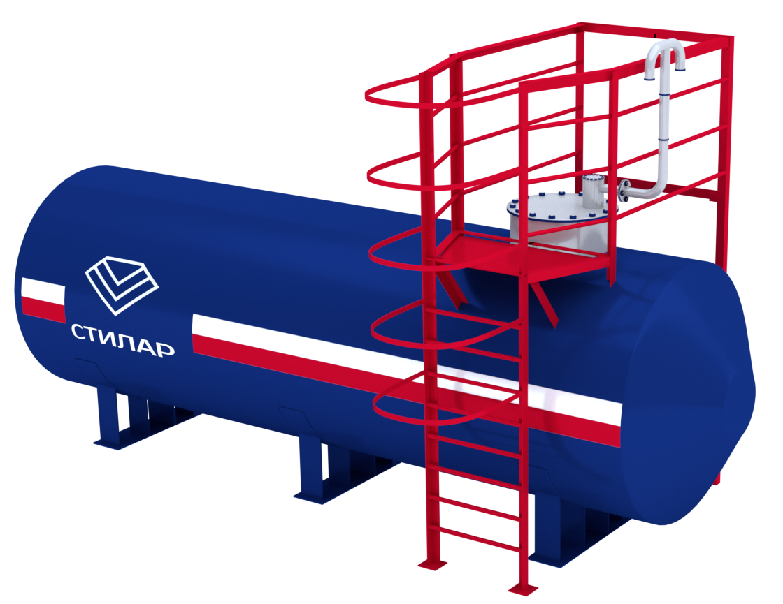 Горизонтальный резервуар РГСН для АЗС 125 м³ от завода-производителя