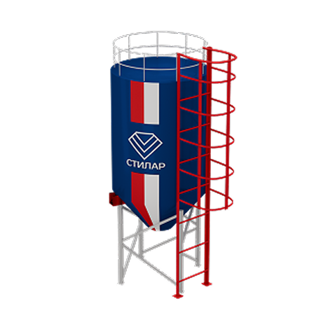 Цельносварный силос  10 м³ от производителя